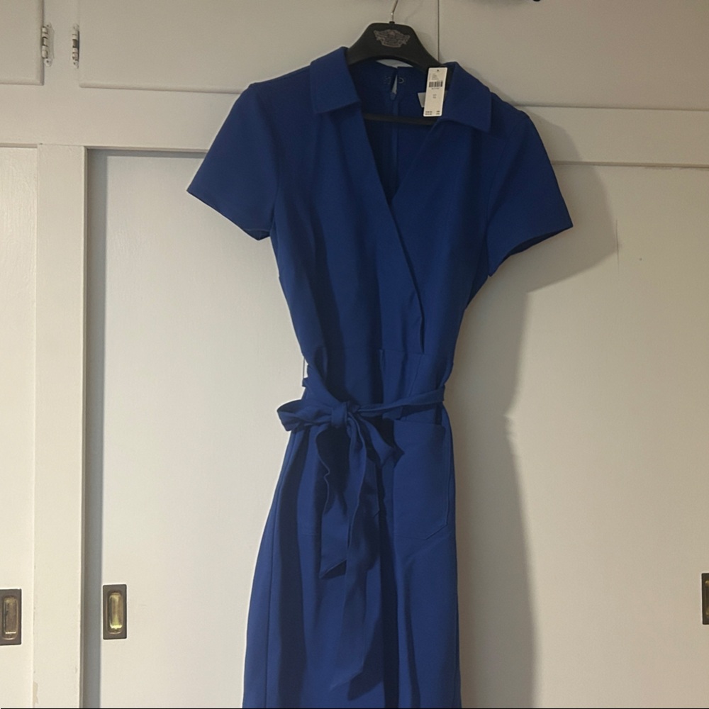 The Collette Wrap Jumpsuit by Maeve NWT
